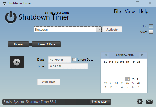 windows timer utility to shutdown